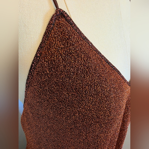 Elegant Brown Maxi Dress - Picture 5 of 15